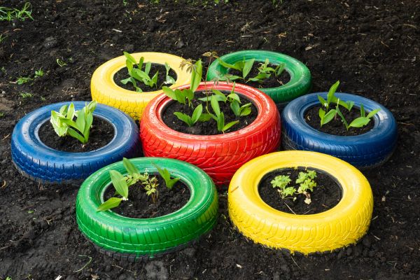 Reciclagem no Jardim: Ideias Criativas